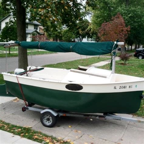 Beautiful Peep Hen 14 Fully Loaded Pocket Cruiser Sailboat - Trailer ...