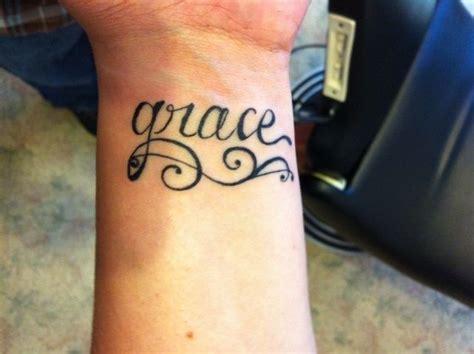 Pin by Lori Jones on Tattoo Ideas | Tattoos, Grace tattoos, Tattoos for daughters