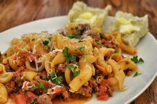 Mmm... pasta and meat sauce | jeffreyw | Flickr
