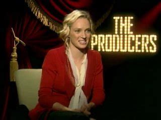 UMA THURMAN (THE PRODUCERS) Interview 2005 | Movie Interview