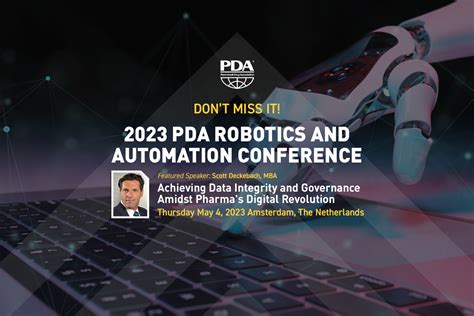 We’ll see you at the 2023 PDA Robotics & Automation Conference