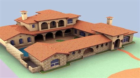 Hacienda Floor Plans With Courtyard | Viewfloor.co