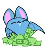 Fang the bat Telegram Animated Sticker pack