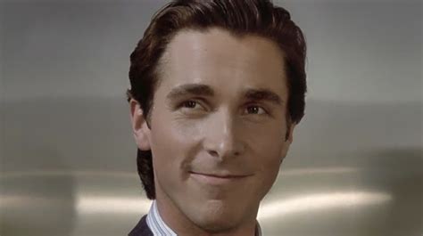 Christian Bale American Psycho Hair