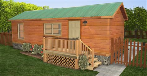 Park Model Log Cabins | RV Park Log Homes | Mountain Recreation Log Cabins