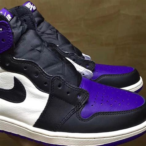 Air Jordan 1 Retro High OG "Court Purple" First Look | SneakerNews.com
