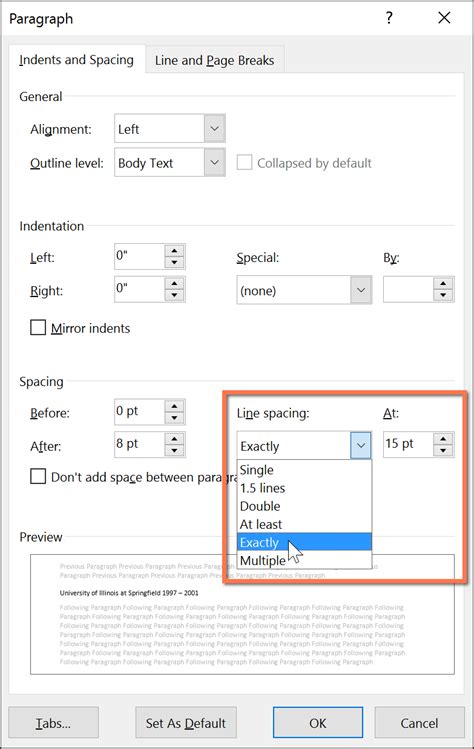 Fix spacing between lines in word - lasopapd