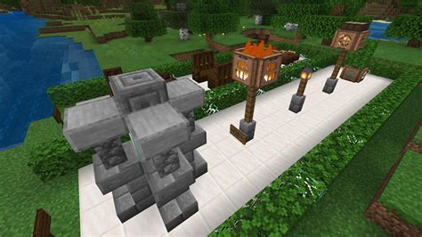 #Minecraft Advanced Lamp Post Design Ideas and guide for easy creation ...