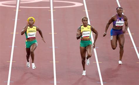 Elaine Thompson-Herah wins women’s 100 metres in Olympic record time ...