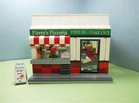 Pierre's Pizzeria | Lego creative, Lego projects, Lego activities