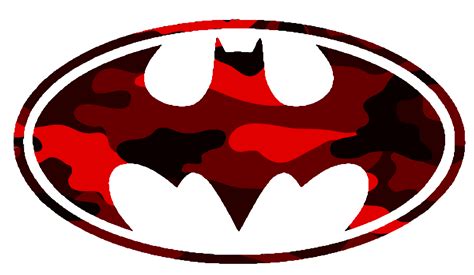 Batman Logo Red Cut | Free Images at Clker.com - vector clip art online, royalty free & public ...