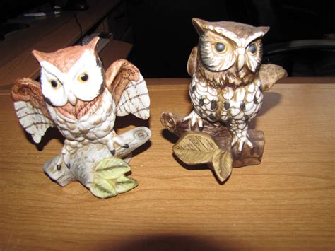 Sustainably Chic Designs: OWLS...Ceramic Animals=LOVE