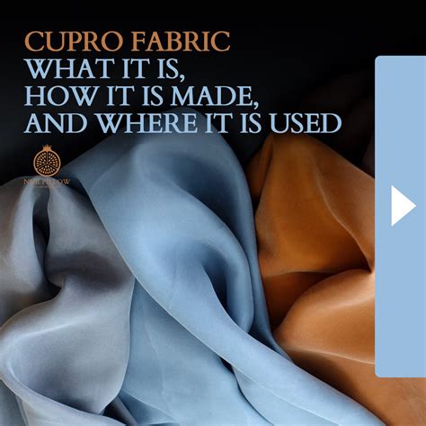 Cupro Fabric: What It Is, How It Is Made, and Where It Is Used – Nur ...