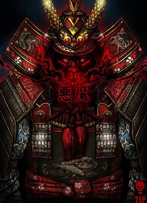 Demon Samurai Armor by The-Last-Phantom on DeviantArt