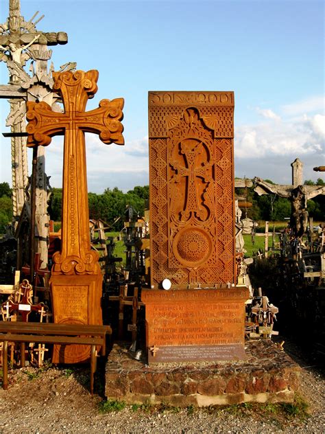 Marcus on Twitter: "The Armenian Cross in the Hill of Crosses, # ...