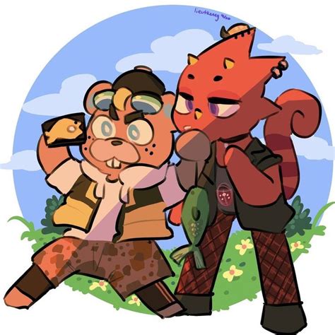 CJ and Flick by lieutkenny on DeviantArt | Animal crossing fan art ...