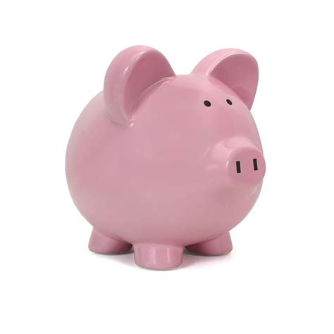 Large Piggy Bank Pink | Large piggy bank, Piggy bank, Piggy