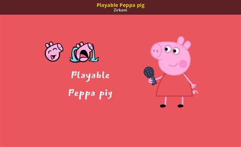 Playable Peppa pig [Friday Night Funkin'] [Mods]