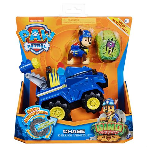 Paw Patrol Dino Rescue Chase Deluxe Vehicle