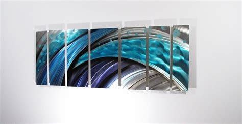 Metal Wall Art Geometric Wall Art Metal Wall Painting - Etsy