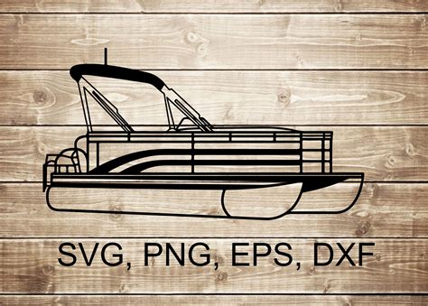 Pontoon Boat Outline Svg Pontoon Boat Svg Pontoon Boat Etsy Images | Porn Sex Picture