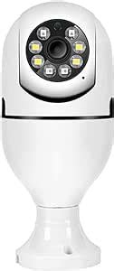 Amazon.com : Keilani Light Blub Security Camera, 360 Degree Security Cameras Wireless Outdoor, 2 ...