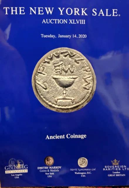 2020 - ANCIENT Jewish Jew Greek Roman Gold Silver Coins Auction Catalog Book $9.50 - PicClick