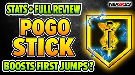 The CONFUSION on POGO STICK badge + stats and review - YouTube