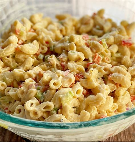 Healthy Macaroni Salad - Lite Cravings