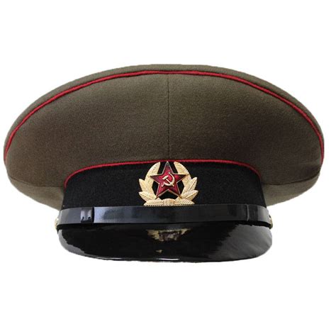 Soviet Officer Infantry Visor Hat