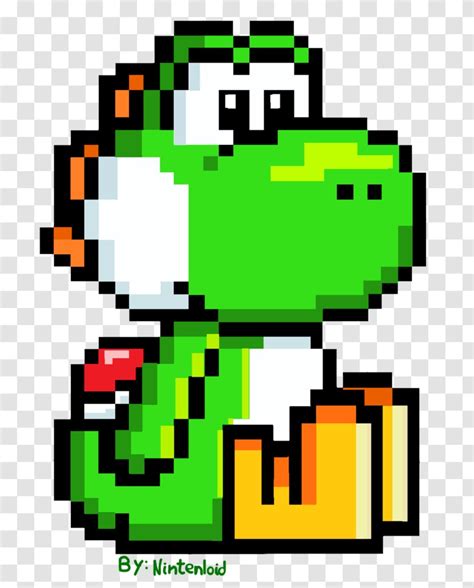 Super Mario World Yoshi S Island Mario Yoshi Pixel Art Png | The Best Porn Website