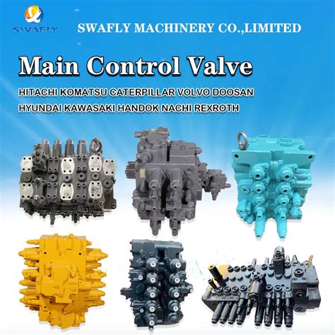 Excavator Main Control Valve KMX15RB