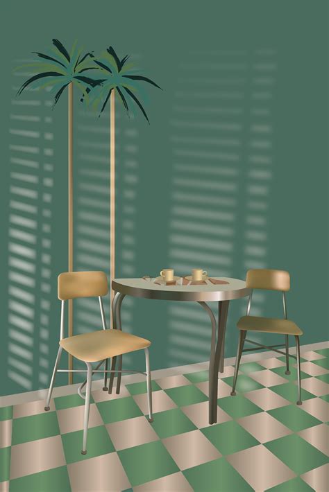 Palm Tree Room on Behance