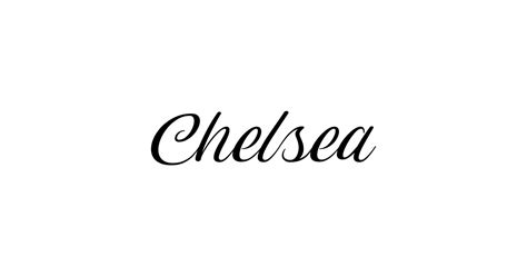 Name Chelsea - Chelsea - Sticker | TeePublic