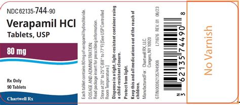 Verapamil: Package Insert / Prescribing Information