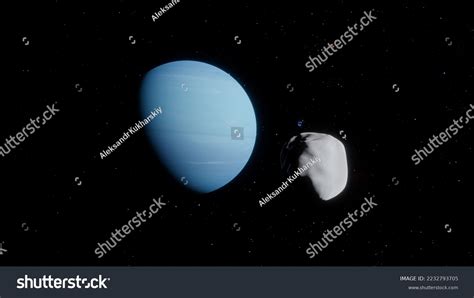 Neptunes Moon Proteus Proteus Moon 3d Stock Illustration 2232793705 | Shutterstock