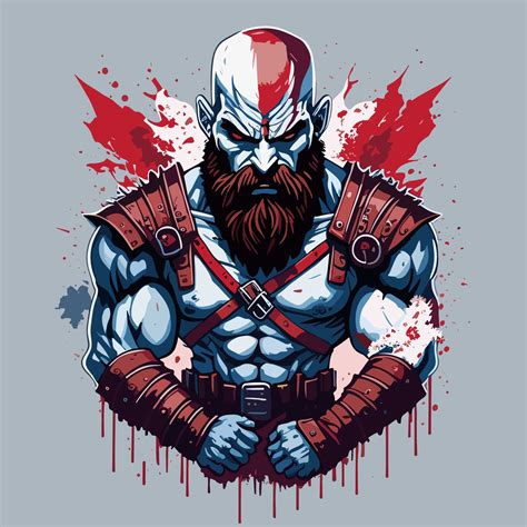 Kratos God Of War - Buy t-shirt designs