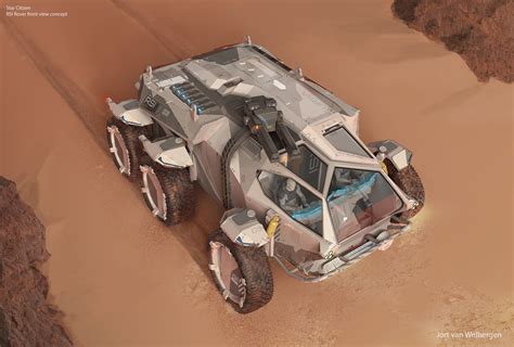 Mars rover concept by Jort van Welbergen | human Mars