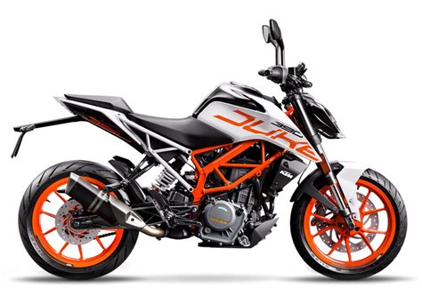 KTM Duke 390 available in a limited edition white paint scheme