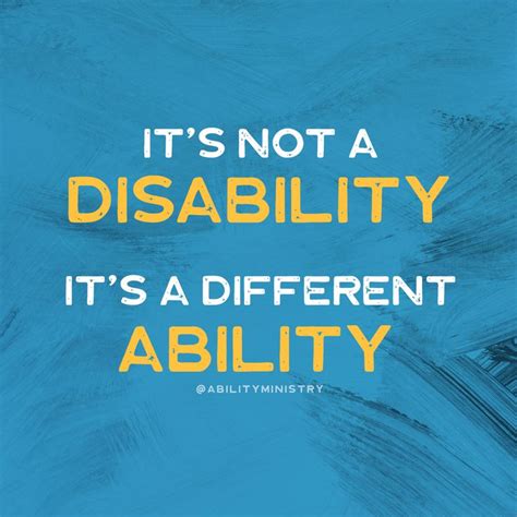 It's not a disability... | Disability quotes, Inclusion quotes, My son quotes