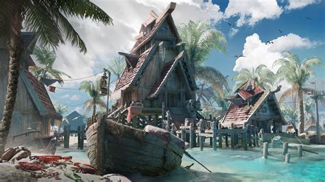 Tropical Island Concept, Danny Paik on ArtStation at https://www ...