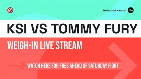 KSI vs Tommy Fury weigh-in live stream: Watch here for free ahead of ...