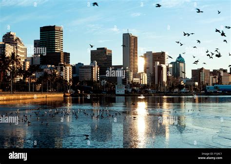 Durban Skyline Stock Photo - Alamy