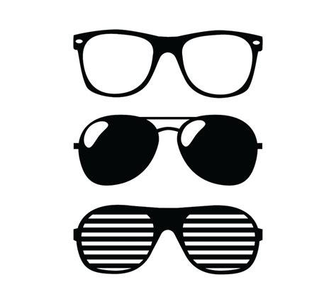 Sunglasses Outline Clip Art Free Vector In Open Offic - vrogue.co