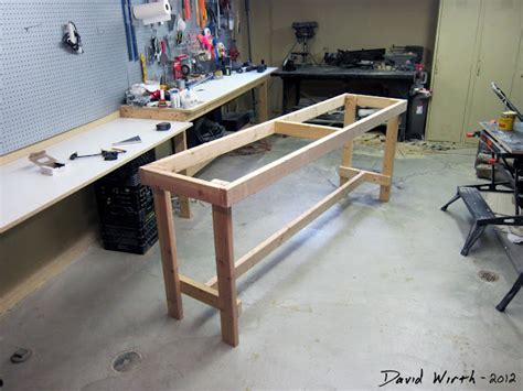 Workbench From 2x4's - Easy Build Plans