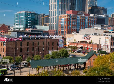 Nashville, Tennessee skyline Stock Photo - Alamy