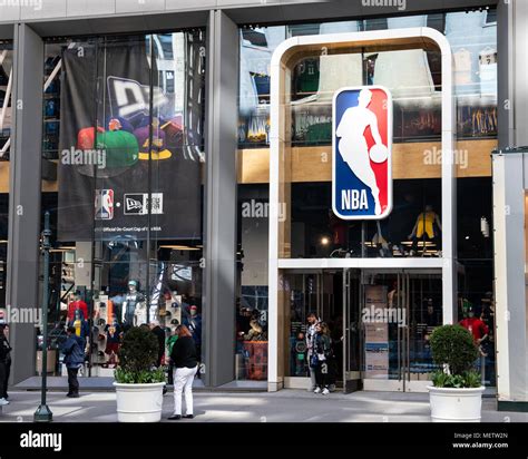 NBA store in New York City Stock Photo - Alamy