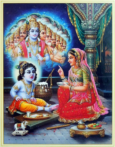 Yashoda Krishna Poster | Yashoda krishna, Krishna art, Krishna leela