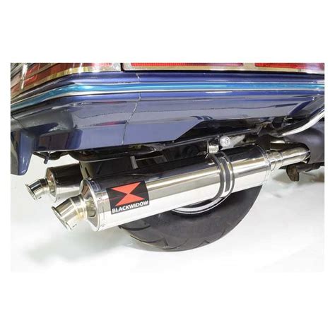 GL1500 GL 1500 GOLDWING Exhaust Silencieuxs Rond En Inox 450mm