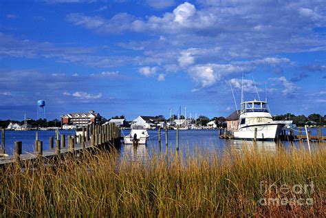 Fishing Boats at Dock Ocracoke Island Photograph by Thomas R Fletcher ...